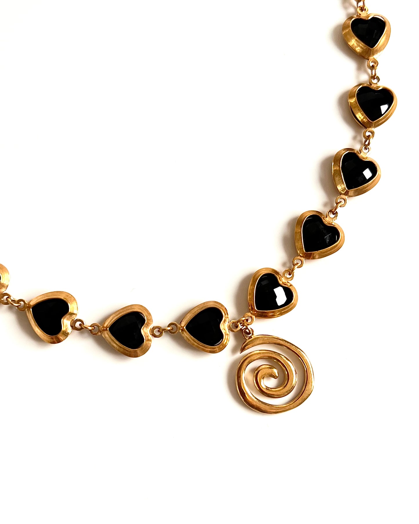 Swirled Heart Necklace