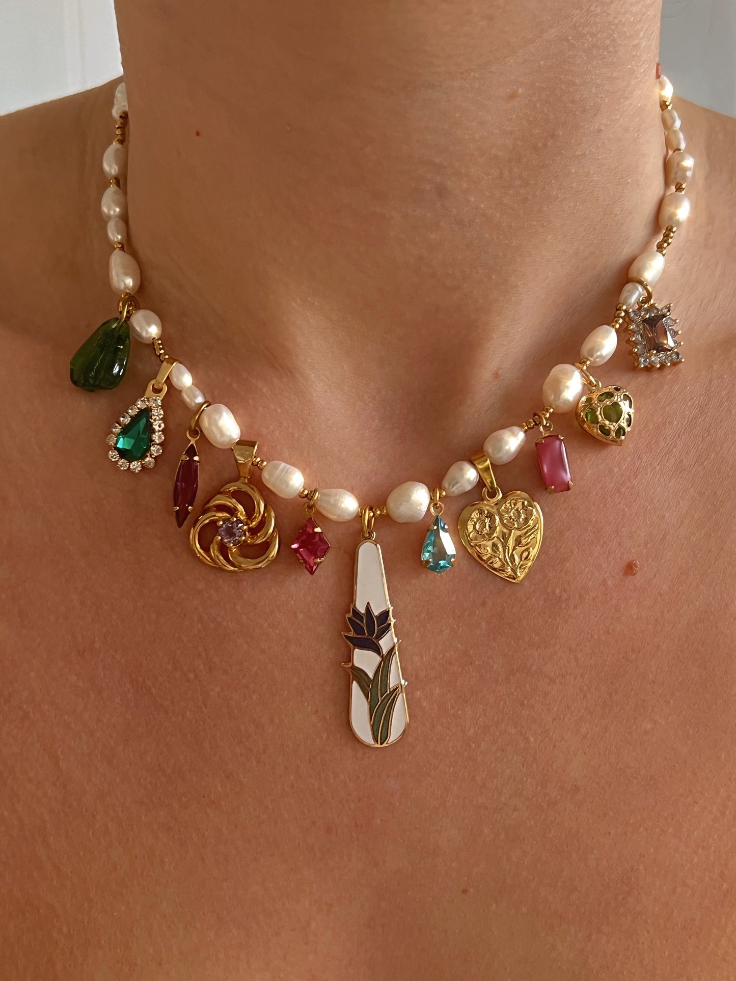 Multi charm vintage chain 2
