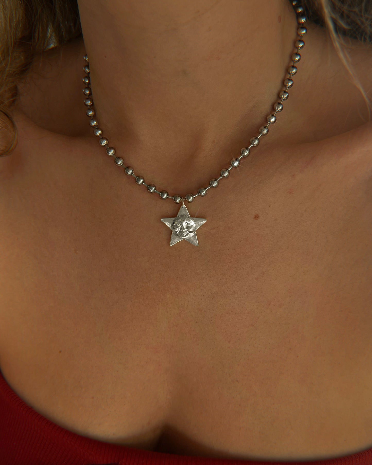 Star Face necklaces