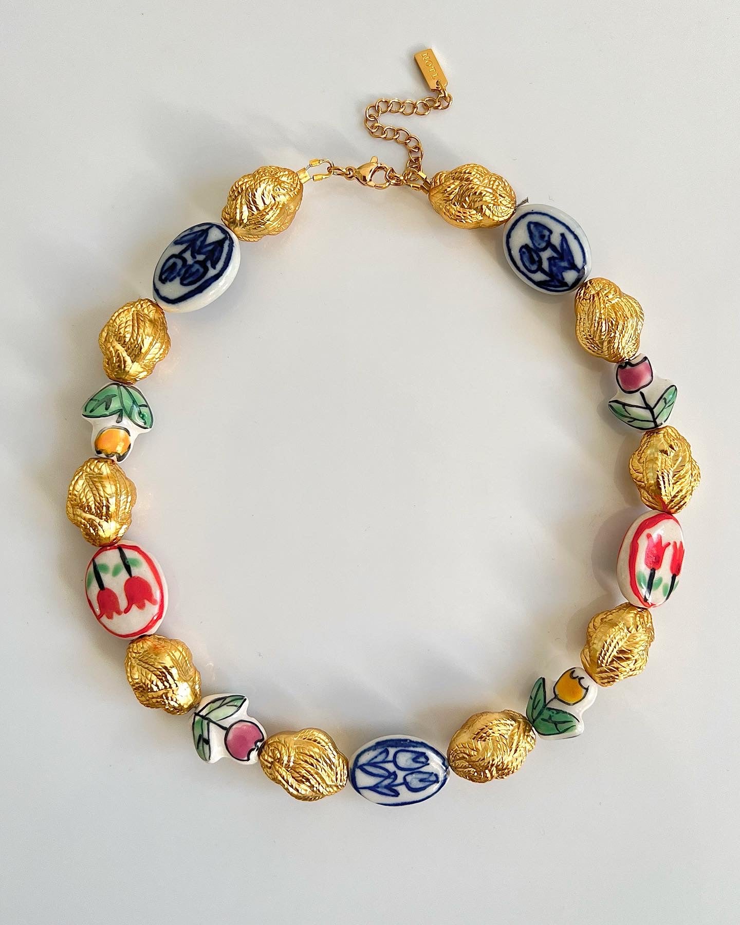 Ceramic beaded choker