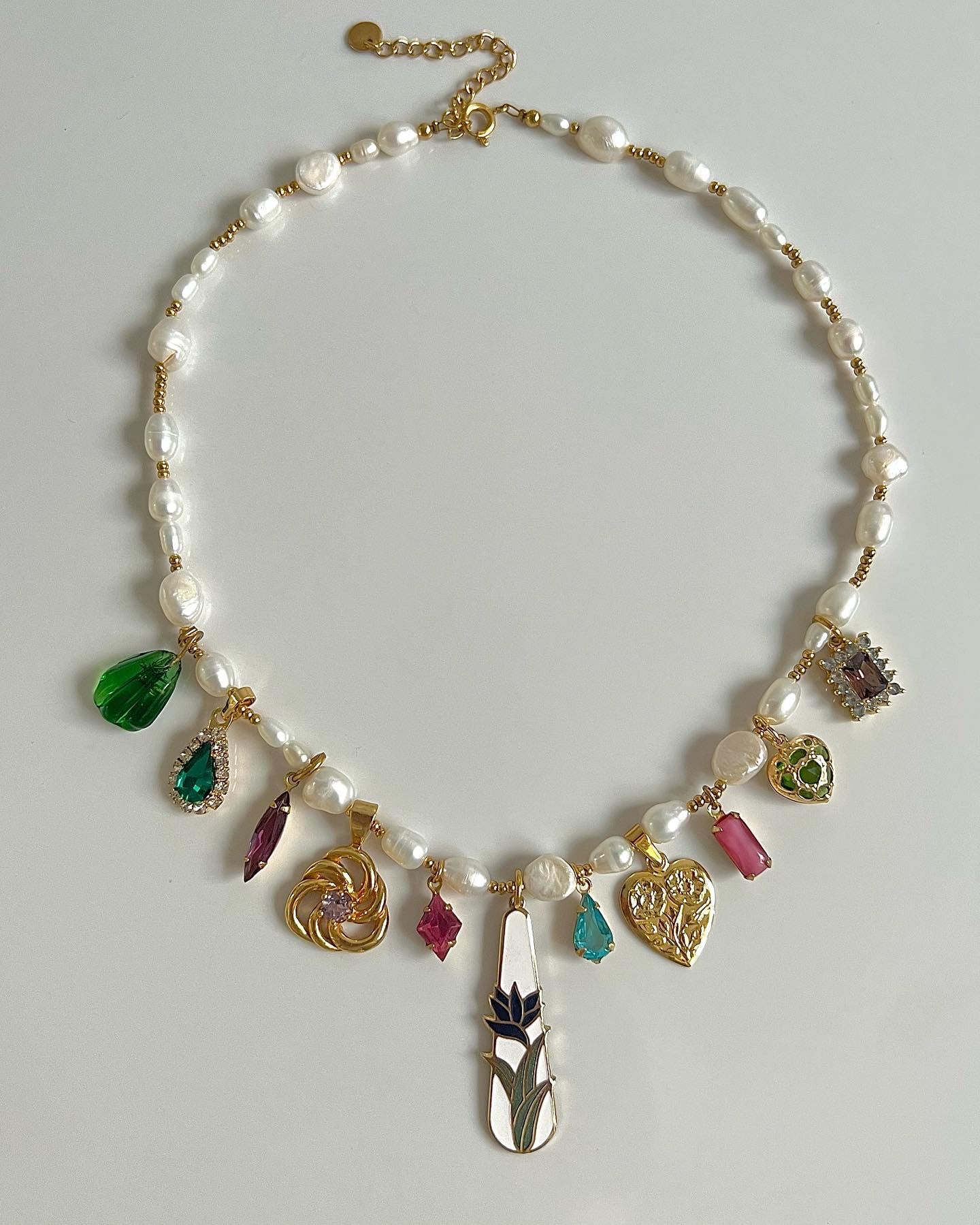 Multi charm vintage chain 2