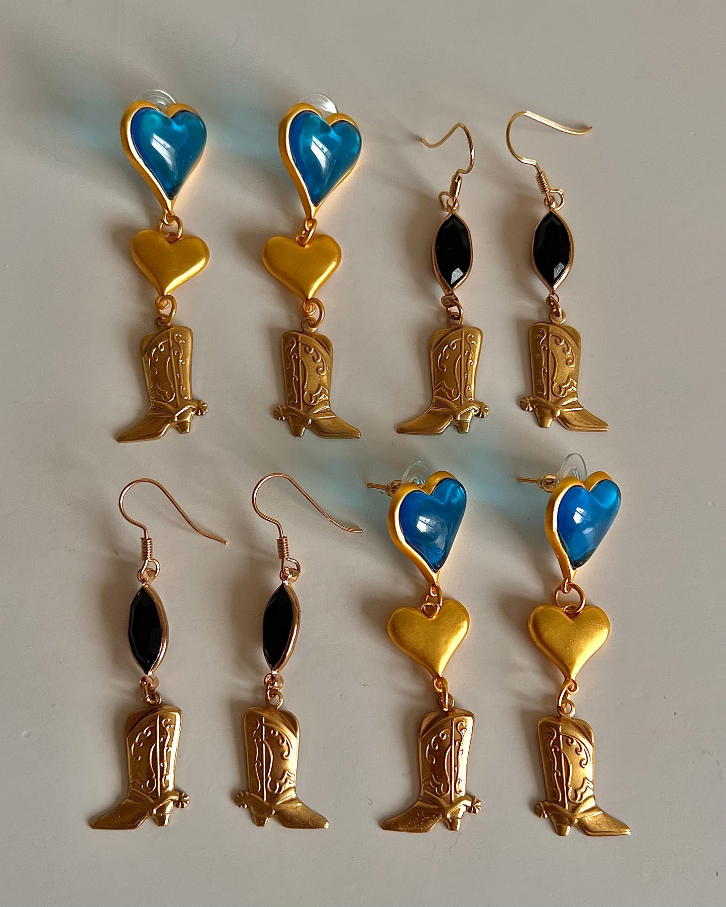Black Cowgirl Earrings