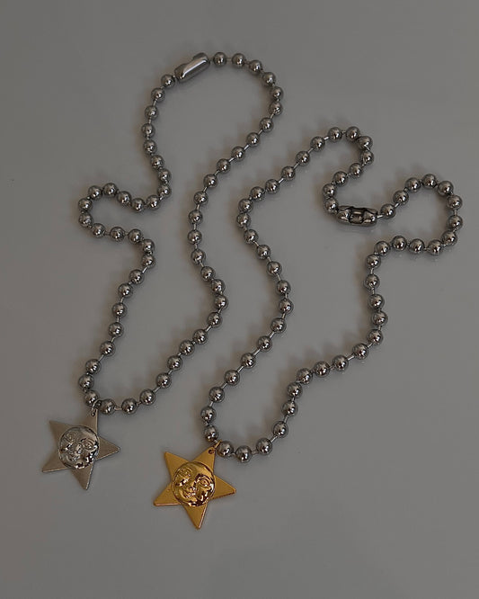 Star Face necklaces