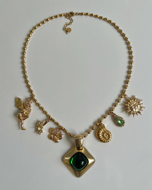 Multi charm vintage chain 3