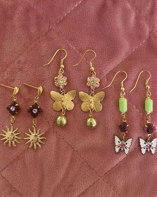 Reworked earrings